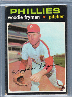 1971 Topps #414 Woodie Fryman  VG  SB1