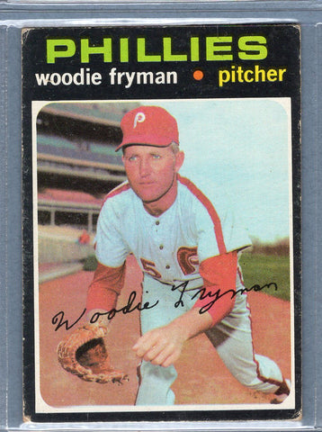 1971 Topps #414 Woodie Fryman  VG  SB1