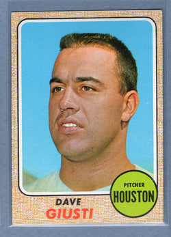 1968 Topps #182 Dave Giusti   EX-MT  GO550