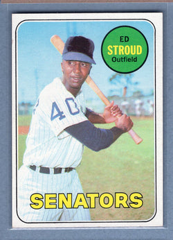 1969 Topps #272 Ed Stroud (c) EX-MT  GO700