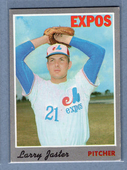1970 Topps #124 Larry Jaster  EX-MT  GO450