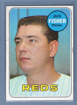 1969 Topps #318 Jack Fisher (st)(C) VG  GO850