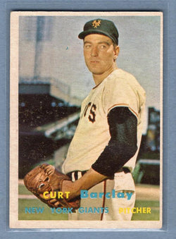 1957 Topps #361 Curt Barclay(2) VG-EX  GO295