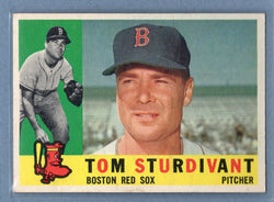 1960 Topps #487 Tom Sturdivant EX  GO480