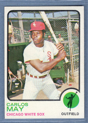 1973 Topps #105 Carlos May  (C) EX-MT  GO669