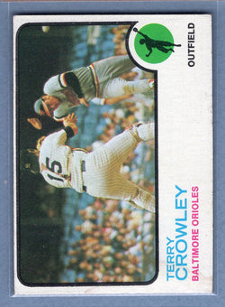1973 Topps #302 Terry Crowley  EX  GO501