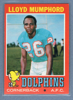 1971 Topps #17 Lloyd Mumphord (d) EX-MT  GO600