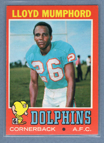 1971 Topps #17 Lloyd Mumphord (d) EX-MT  GO600
