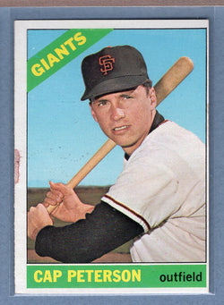 1966 Topps #349 Cap Peterson (st)  VG  GO470