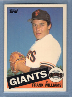 1985 Topps Tiffany #487 Frank Williams NM