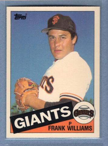 1985 Topps Tiffany #487 Frank Williams NM