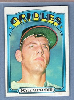 1972 Topps #579 Doyle Alexander EX  GO483