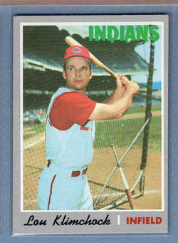 1970 Topps #247 Lou Klimchock   VG-EX  GO900