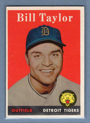 1958 Topps #389 Bill Taylor VG-EX   GO167