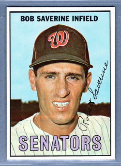 1967 Topps #27 Bob Saverine EX-MT  GO510