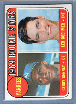 1969 Topps #519 Yankees Rookies EX  GO477