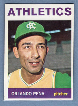 1964 Topps #124 Orlando Pena EX  GO47