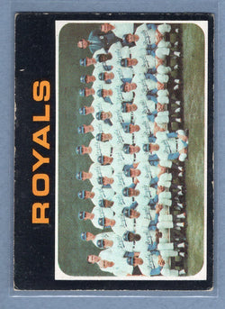 1971 Topps #742 Royals Team  EX  GO950
