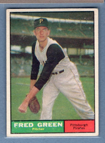 1961 Topps #181 Fred Green VG-EX  GO195