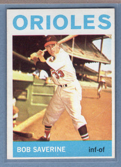 1964 Topps #221 Bob Saverine EX-MT  GO522