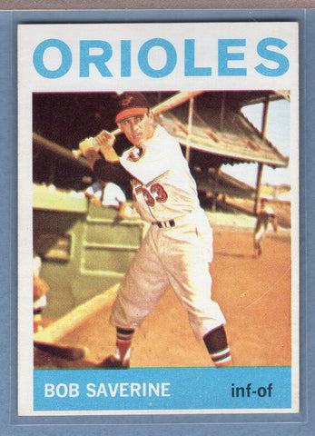 1964 Topps #221 Bob Saverine EX-MT  GO522