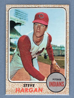 1968 Topps #35 Steve Hargan EX-MT  GO588