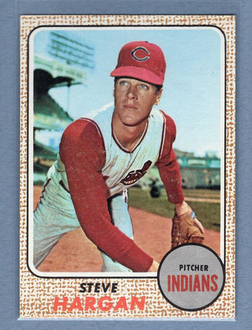 1968 Topps #35 Steve Hargan EX-MT  GO588