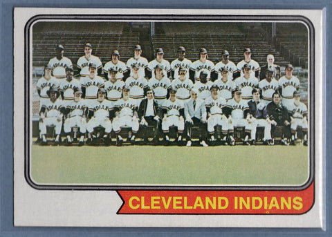 1974 Topps #541 Indians Team Nm-Mt