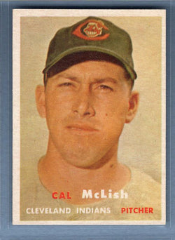 1957 Topps #364 Cal McLish(1) VG-EX  GO295