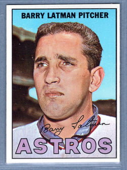1967 Topps #28 Barry Latman EX-MT  GO510