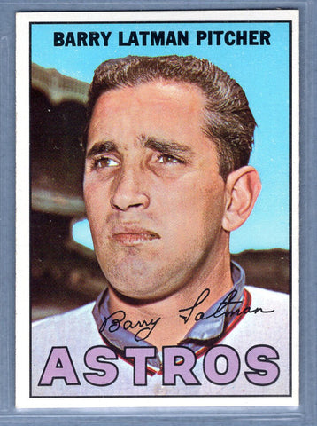 1967 Topps #28 Barry Latman EX-MT  GO510