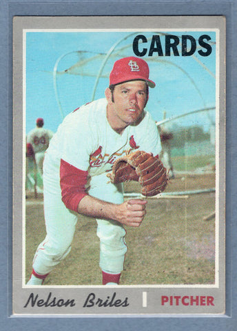 1970 Topps #435 Nelson Briles  EX  GO695
