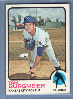 1973 Topps #306 Tom Buergmeier  EX-MT  GO501