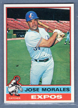 1976 Topps #418 Jose Morales  EX-MT  GOSB1