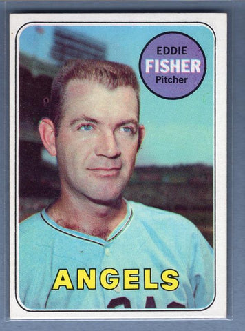 1969 Topps 315 Eddie Fisher VG-EX SET BREAK
