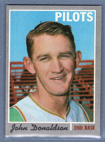 1970 Topps #418 John Donaldson  EX-MT  SB2