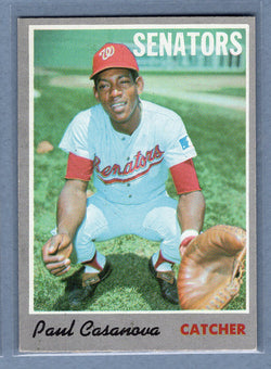 1970 Topps #84 Paul Casanova  EX  GO680