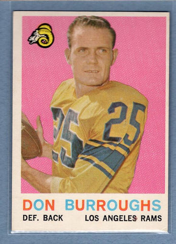 1959 Topps #59 Don Burroughs EX  GO74