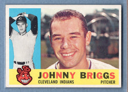 1960 Topps #376 Johnny Briggs EX-MT  GO100