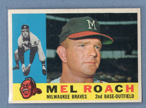 1960 Topps #491 Mel Roach EX-MT  GO480