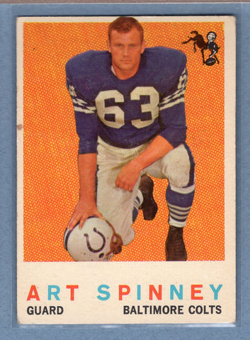 1959 Topps #171 Art Spinney (a) VG-EX  GO130