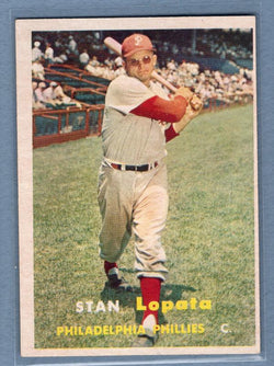 1957 Topps #119 Stan Lopata EX-MT  GO87