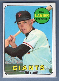 1969 Topps 316 Hal Lanier VG-EX SET BREAK