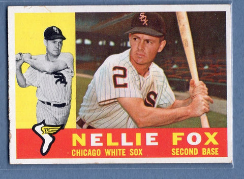 1960 Topps #100 Nellie Fox (HOF) VG Set Break