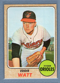 1968 Topps #186 Eddie Watt   EX-MT  GO550