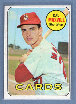 1969 Topps #320 Dal Maxvill (st)(a) VG  GO850