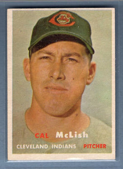 1957 Topps #364 Cal McLish(2) VG-EX  GO295