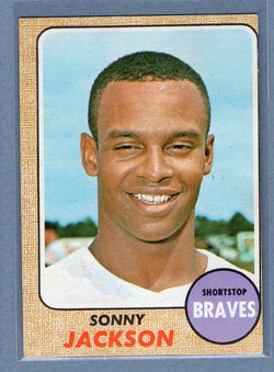 1968 Topps #187 Sonny Jackson   VG-EX  GO550