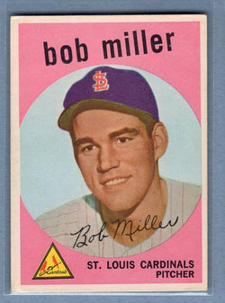 1959 Topps #379 Bob Miller VG-EX    Set Break A