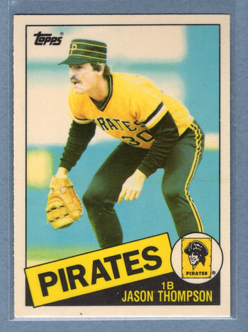 1985 Topps Tiffany #490 Jason Thompson NM